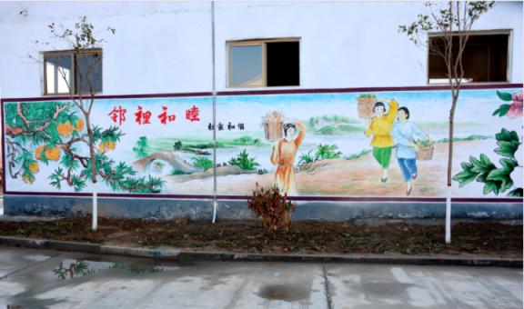 毕节乡镇文化墙 乡风文明焕发新活力