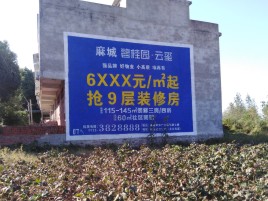 毕节墙体广告的好处