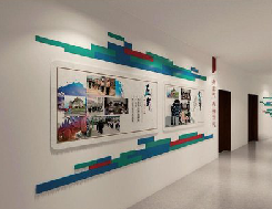 毕节企业文化墙用什么材料好？