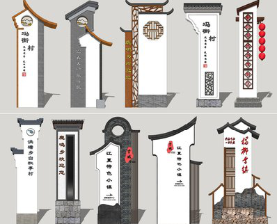 毕节美丽乡村标识标牌有哪些分类？