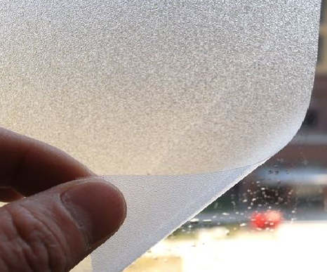 毕节玻璃门外面粘广告用什么材料好？